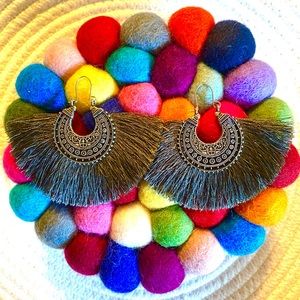 Fringe/Tassel Earrings From Bali